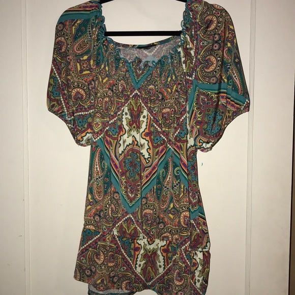 Paisley peasant top - Picture 7 of 7